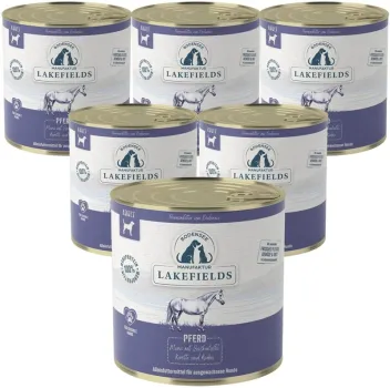 Nassfutter-Menü Pferd Pferd mit Süßkartoffeln, Karotte und Kürbis